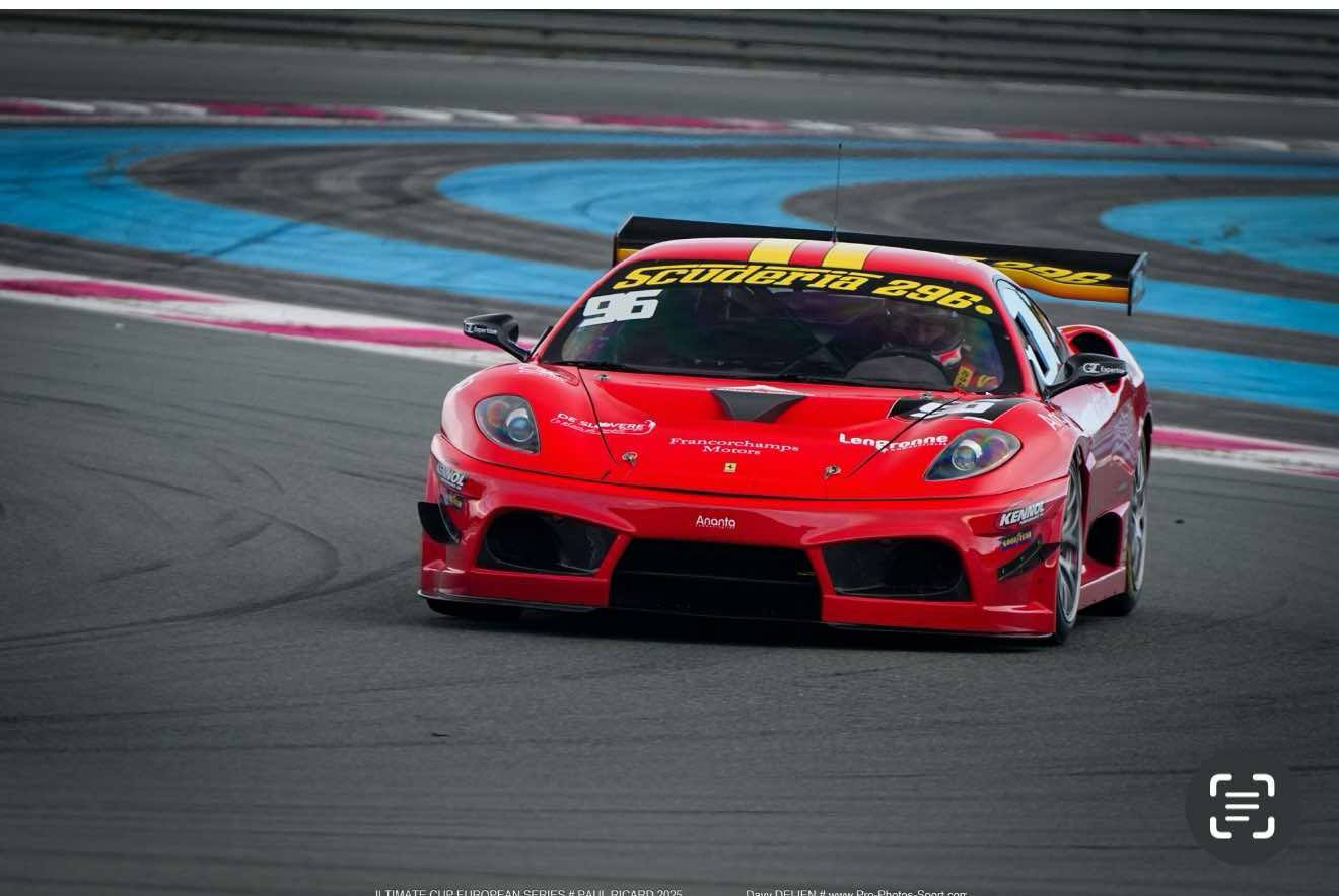 Ferrari 430 GT3 en action
